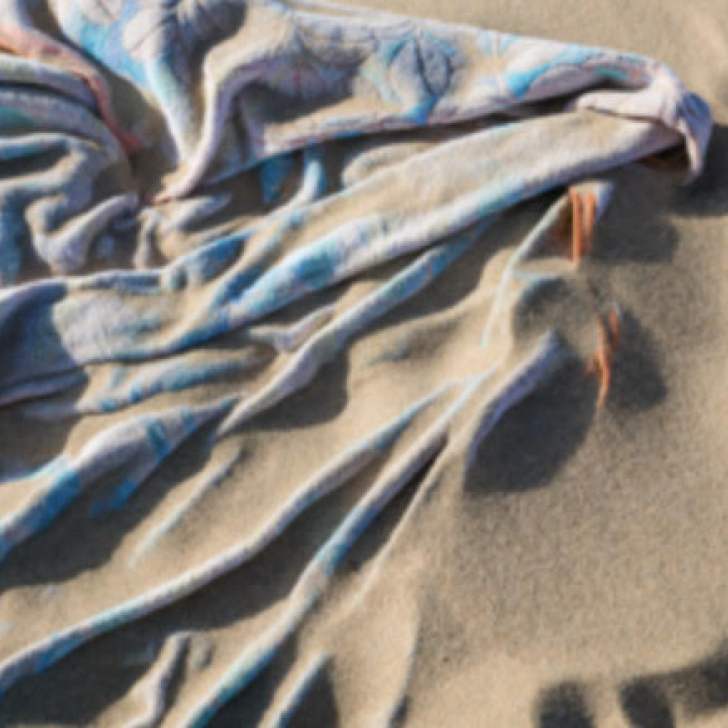 ręcznik na plaży