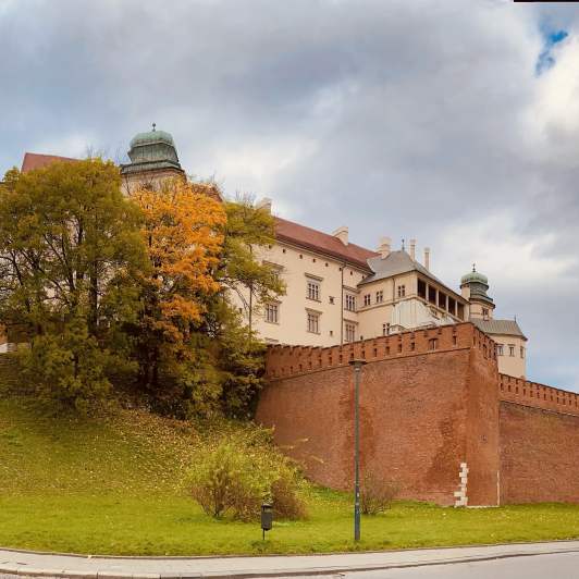 Wawel w jesiennym obliczu