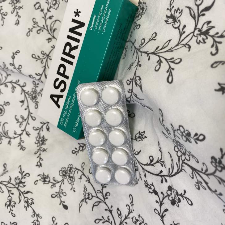 aspiryna dobrym odplamiaczem