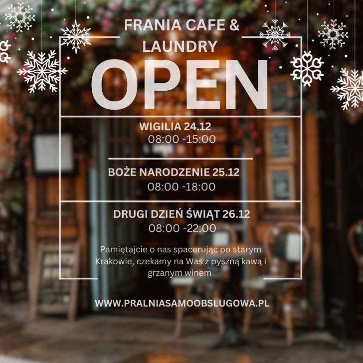 godziny otwarcia Frania Cafe