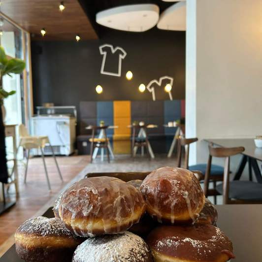 Pączki w Frania Cafe